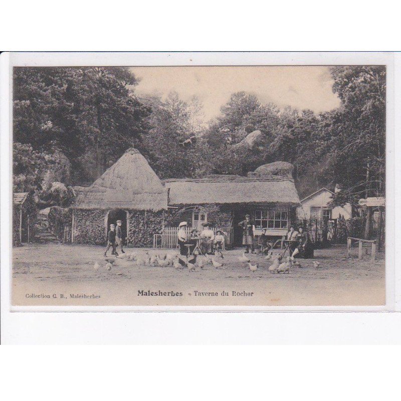 MALESHERBES: taverne du rocher - très bon état