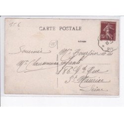 PUISEAUX: place du martroi (côté nord) automobile, camion, hôtel du commerce - très bon état