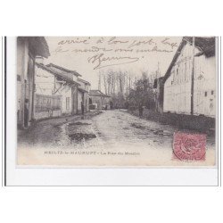 HEILT-le-MAURUPT : la rue du moulin - tres bon etat
