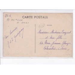 SULLY-sur-LOIRE: le pont suspendu, voiture à chien - très bon état