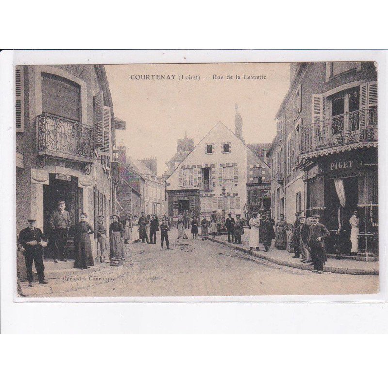 COURTENANY: rue de la levrette - très bon état