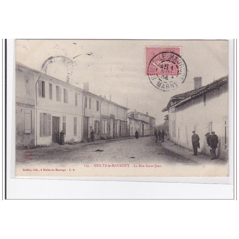 HEILT-le-MAURUPT : la rue saint-jean - etat