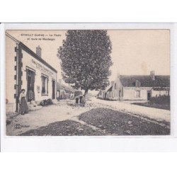 CHAILLY: la poste et route de montargis - état