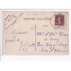 CHAILLY: la poste et route de montargis - état