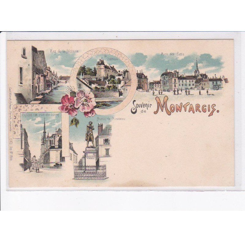MONTARGIS: souvenir de montargis - très bon état