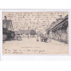 SAINT-GONDON: la place - état
