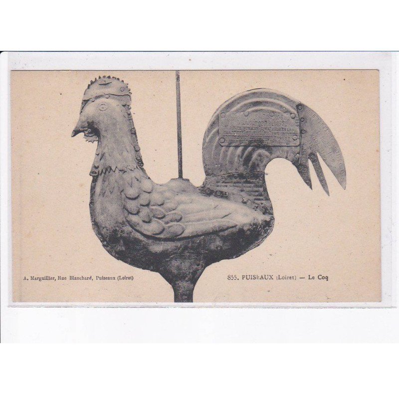 PUISEAUX: le coq - très bon état