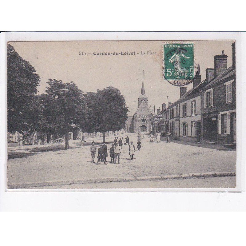 CERDON-du-LOIRET: la place - très bon état