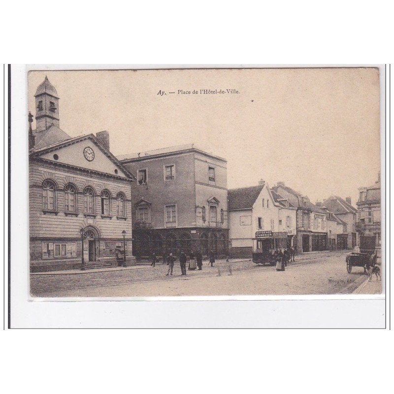 AY : place de l'hotel-de-ville - tres bon etat