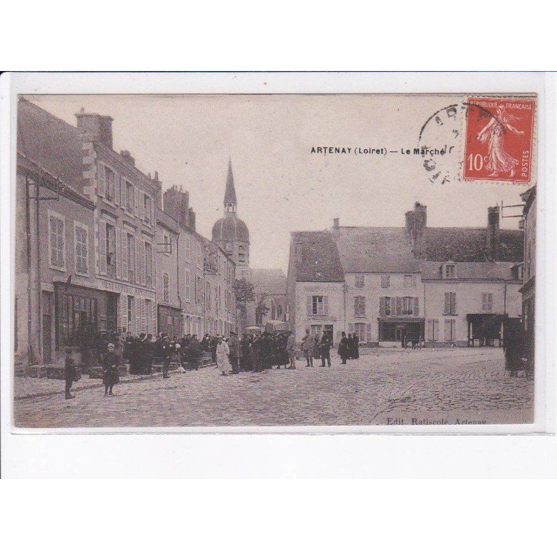 ARTENAY: le marché - très bon état