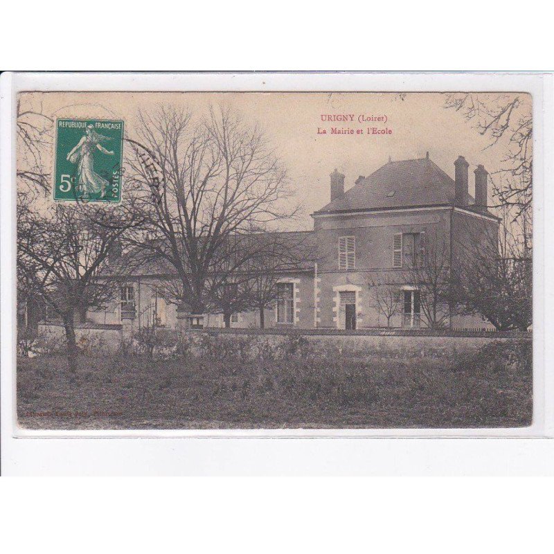 URIGNY (VRIGNY) : la mairie et l'école - très bon état