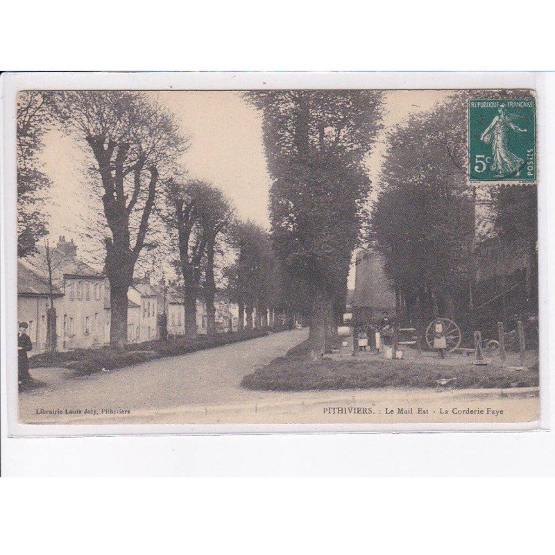 PITHIVIERS: le mail est, la corderie faye - état