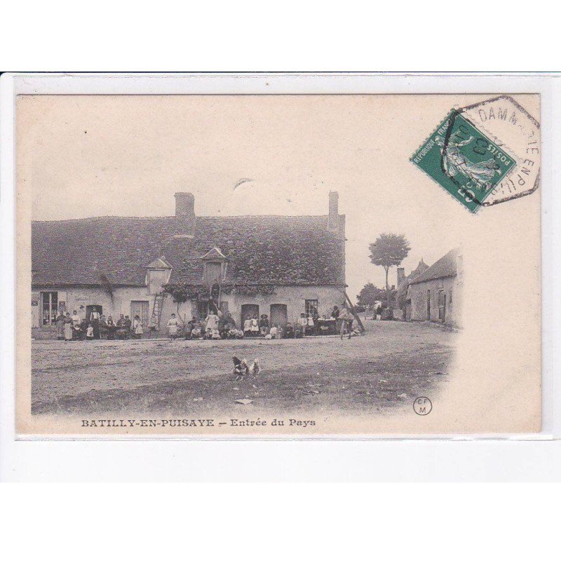 BATILLY-en-PUISAYE: entrée du pays - état