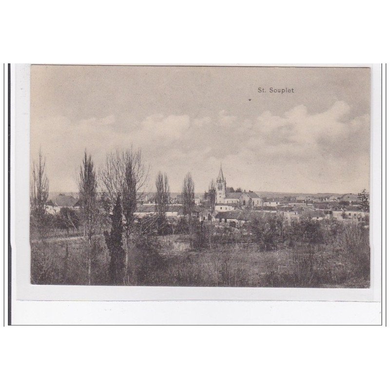 St-SOUPLET : vue generale - tres bon etat
