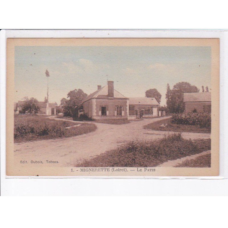 MIGNERETTE: le patis - état