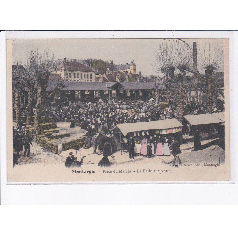 MONTARGIS: place du marché, la halle aux veaux - très bon état