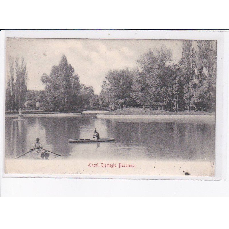 ROUMANIE: philatélile, lacul cismegiu bucuresci - très bon état