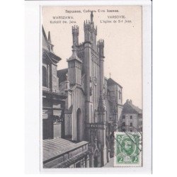 POLOGNE: WARSZAWA: VARSOVIE: l'église de saint-jean - très bon état