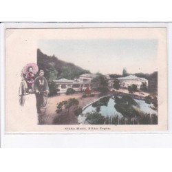 JAPON: nikko hôtel, rickshaw, pousse-pousse - état