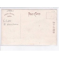 JAPON: nikko hôtel, rickshaw, pousse-pousse - état