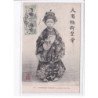 VIETNAM: empereur d'annam en costume de cour - très bon état