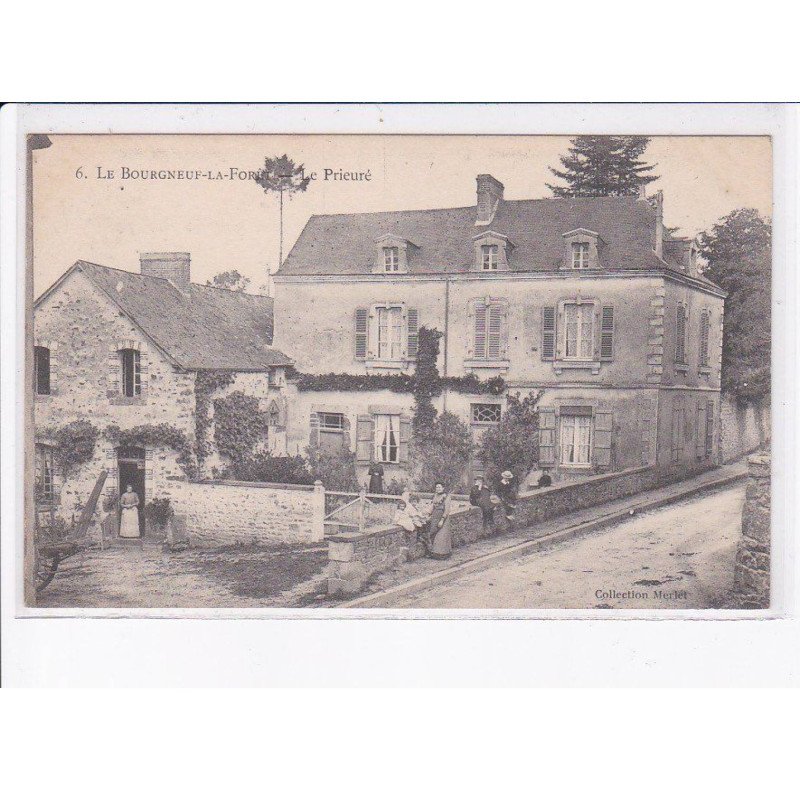 LE BOURGNEUF-la-FORET: le prieuré - très bon état