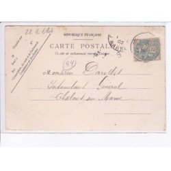 MONT-SAINT-MARTIN: scène de village - état