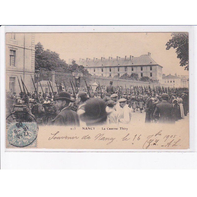 NANCY: la caserne thiry - état