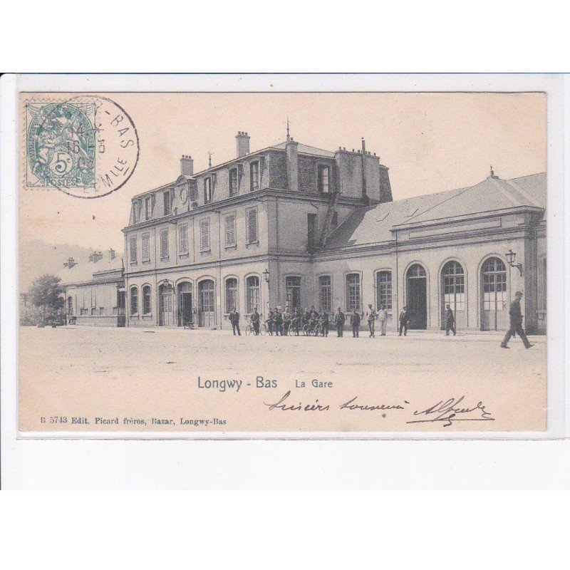 LONGWY-BAS: la gare - très bon état