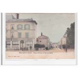 MOUMELON-le-GRAND : place d'armes et rue du genie - tres bon etat