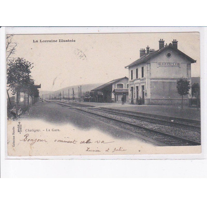 CHALIGNY: la gare - état