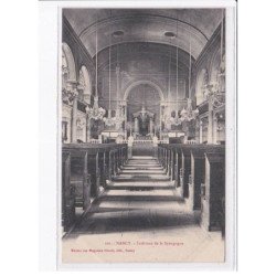 NANCY: intérieur de la synagogue - très bon état
