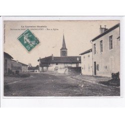 LENONCOURT: rue et église - très bon état