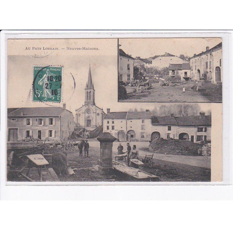 NEUVES MAISONS: vues du village - état