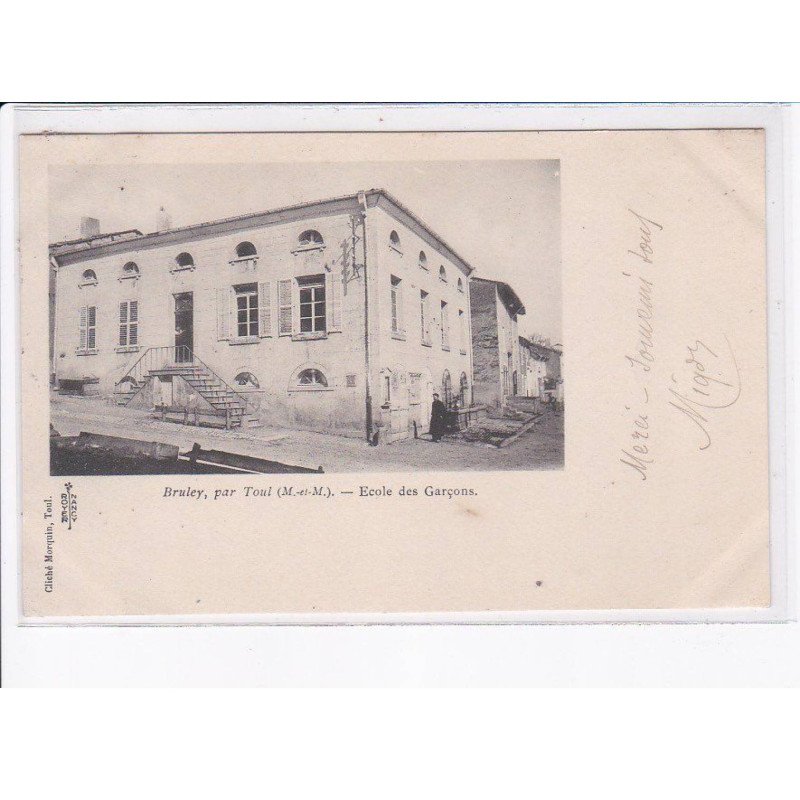 BRULEY: école des garçons - très bon état
