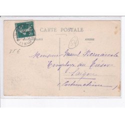 NANCY - JARVILLE: circuit de l'est 1910 lt. Féquant sur biplan farmann, aviation - très bon état