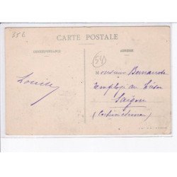 NANCY - JARVILLE: circuit de l'est 1910 le lieutenant camermann à son poste de vol, aviation - très bon état