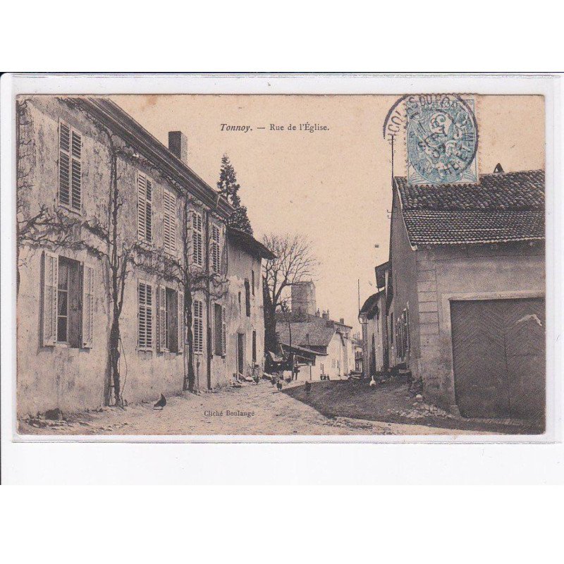 TONNOY: rue de l'église - très bon état