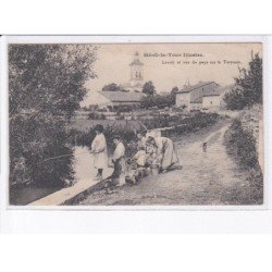 MENIL-la-TOUR: lavoir et vue du pays sur le terrouin - très bon état
