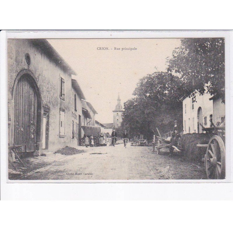 CRION: rue principale - très bon état