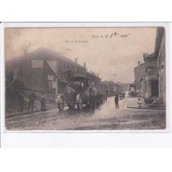 JOEUF: rue de franchepré, camion à vapeur - état