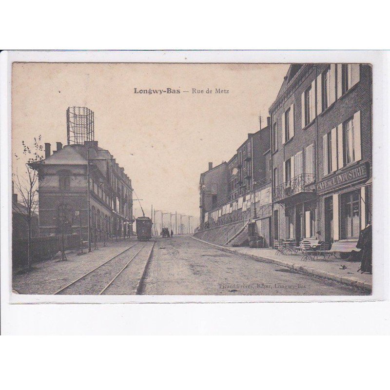 LONGWY-BAS: rue de metz, tramway - très bon état