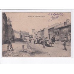 BLENOD-les-PONT-à-MOUSSON: scène de village, marchand ambulant - très bon état