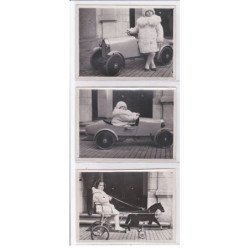 NANCY: 3 photos, jouet pour enfant, automobile, cheval - très bon état