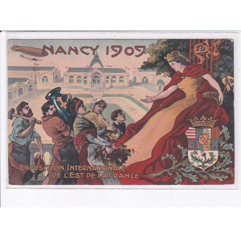 NANCY: 1909, exposition internationale de l'est de la france - très bon état