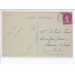 TOULHARS: scène de plage, rocher, bâtiment - très bon état