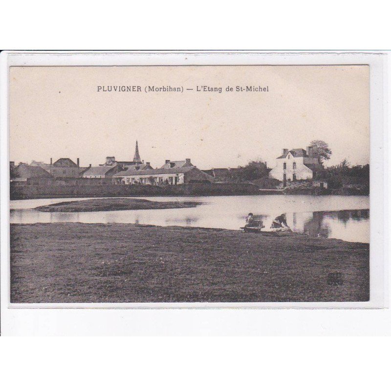 PLUVIGNER: l'étang de saint-michel, MTIL - très bon état