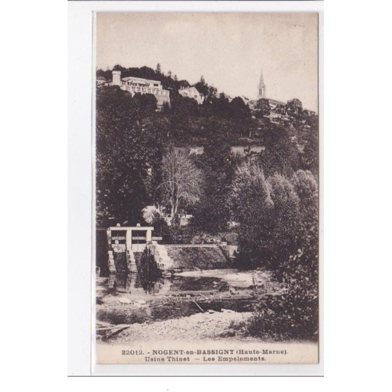 NOGENT-en-BASSIGNY : usine thinet, les emplacements - tres bon etat NOGENT-en-BASSIGNY : usine thinet, les emplacements - tres bon etat