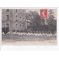 PLOERMEL: école saint-louis, section de gymnastique - très bon état