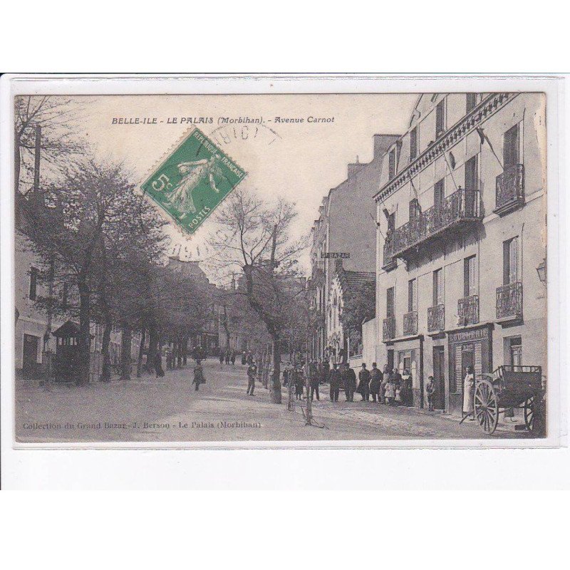 BELLE-ILE-LE-PALAIS: avenue carnot - très bon état